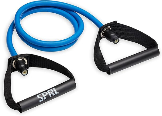 SPRI Xertube Resistance Bands with Handles – All Exercise Cords Sold Separately with Home Gym