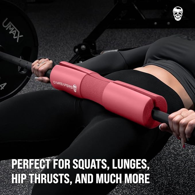 Gymreapers Barbell Squat Pad - Protective Bridge Pad For Hip Thrust, Squats, Lunges - Hip Support