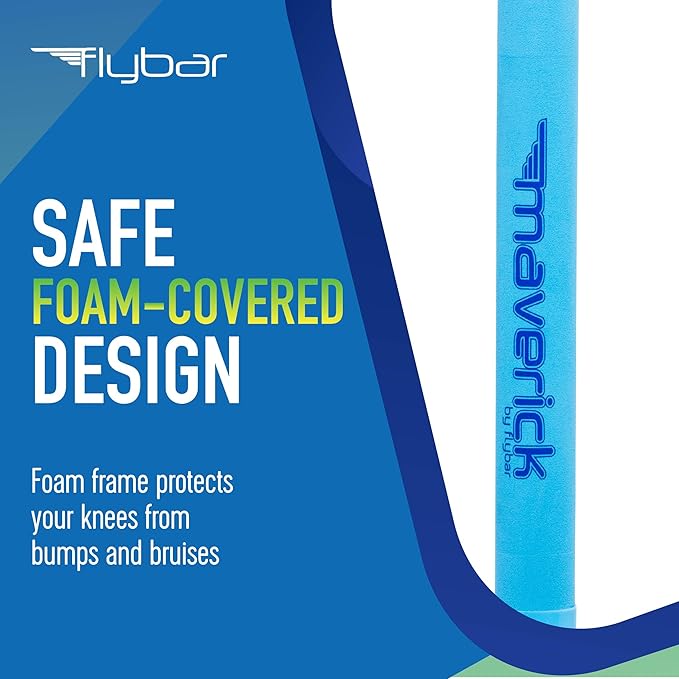 Flybar Maverick Pogo Stick for Kids Ages 5+, 40 to 80 Pounds, Perfect for Beginners, Easy Grip