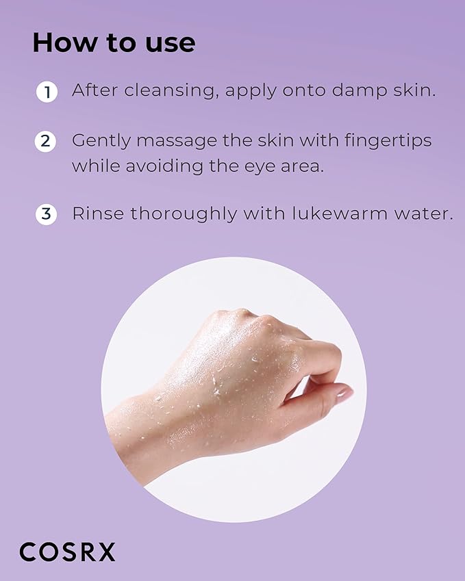 COSRX Low pH Good Night Soft Peeling Gel, 4.05 fl oz / 120ml, Mildly Exfoliating PHA For Sensitive