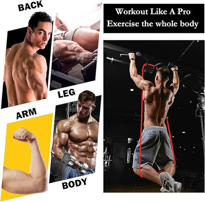 8 Pcs Resistance Bands Pull up Bands Pull up Assistance Bands Exercise Workout Bands for Working