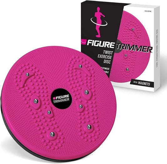 Daiwa Felicity Figure Trimmer Ab Twister Board - Waist Twister Machine for Core & Abs Exercise