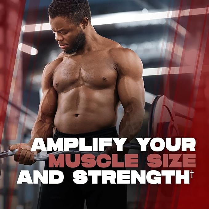 ALPHA LION Creatine Monohydrate Powder, 5000mg Per Serving (5g), Supports Muscle Strength, Power