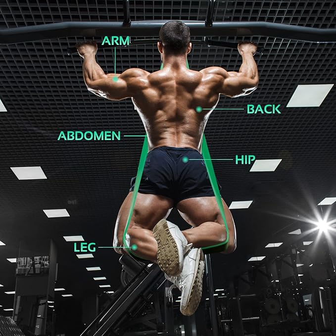 TheFitLife Pull Up Assistance Bands- Resistance Bands for Working Out, Long Workout Bands for