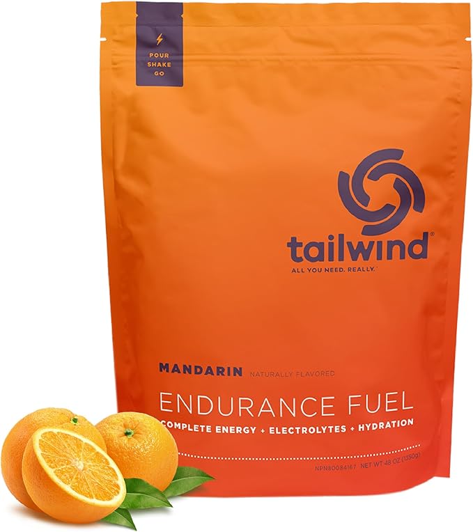 Tailwind Nutrition Endurance Fuel, Carbohydrate & Electrolyte Sports Drink Mix Powder, Gluten-Free