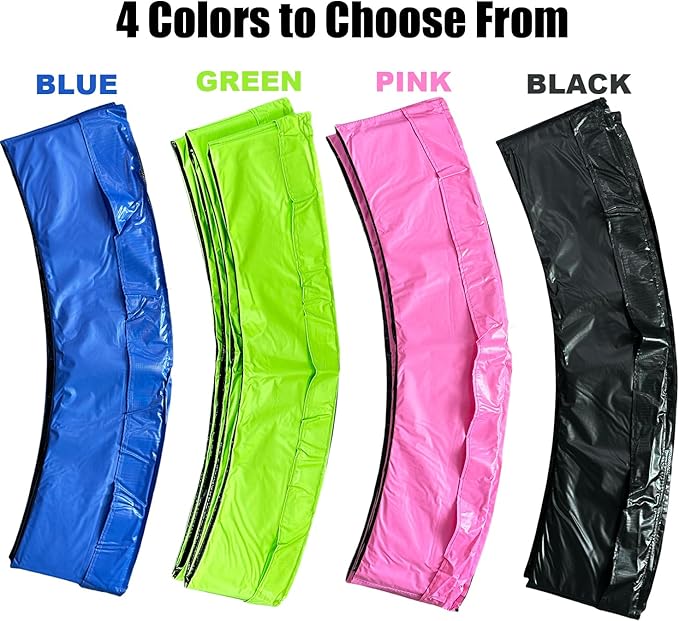 LANGXUN Universal Trampoline Repalcement Safety Pad, 8ft 10ft 12ft 14ft 15ft 16ft Waterproof