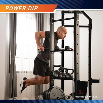 Marcy Strength Training Home Gym Cage with Pulley System for Weightlifting, Bodybuilding, Full Body
