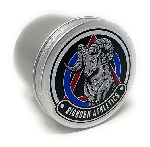 Bighorn Athletics Pro Series Jiu-Jitsu Finger Tape, 8-Rolls with Tin Holder, Enhanced Strength