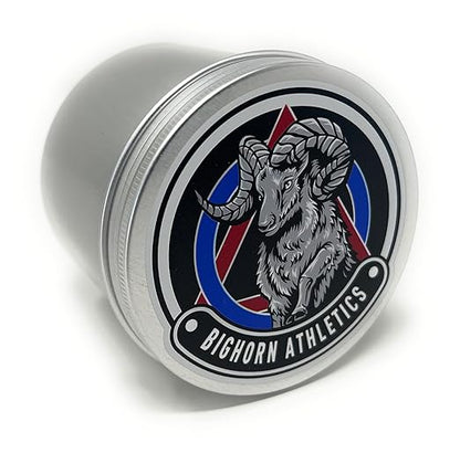 Bighorn Athletics Pro Series Jiu-Jitsu Finger Tape, 8-Rolls with Tin Holder, Enhanced Strength