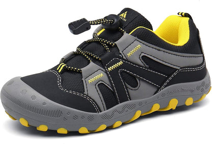 Mishansha Kids Hiking Boots Toddler Girls Boys Hiking Shoes Water-Resistant Anti-Collision Non-Slip
