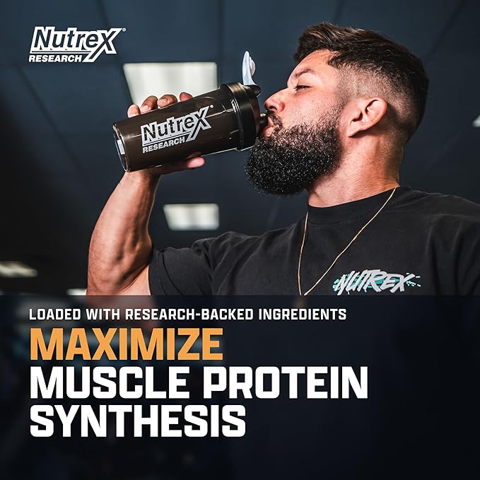 Nutrex Research EAA Hydration | EAAs + BCAA Powder | Muscle Recovery, Strength, Muscle Building