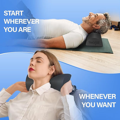 Yes4All Medium Firm Half Foam Rollers for Post-Workout Relaxation, 12/18/24/36 inch PE Foam Roll