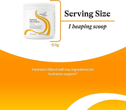 Seeking Health Optimal Electrolyte Powder, Berry Flavor, Healthy Energy and Endurance Support