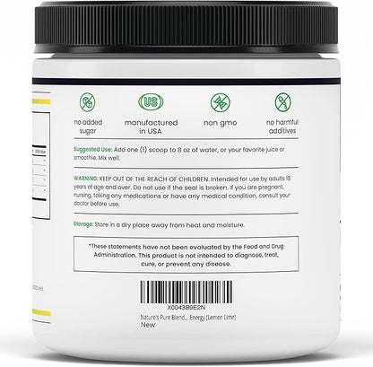 Nature's Pure Blend Liquid Nitric Oxide Supplements for Men ??L-Arginine Powder ??Nitric Oxide