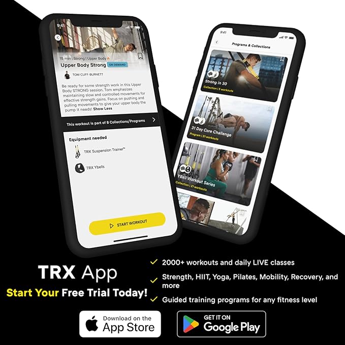 TRX PRO3 Suspension Trainer System, Durable Design for Cross-Training, Weight Training, HIIT