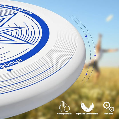 Eastgoing Outdoor Flying Disc 175 Gram, 10.75 Inch Sport Disc ，Loads of Colors Available, Suitable