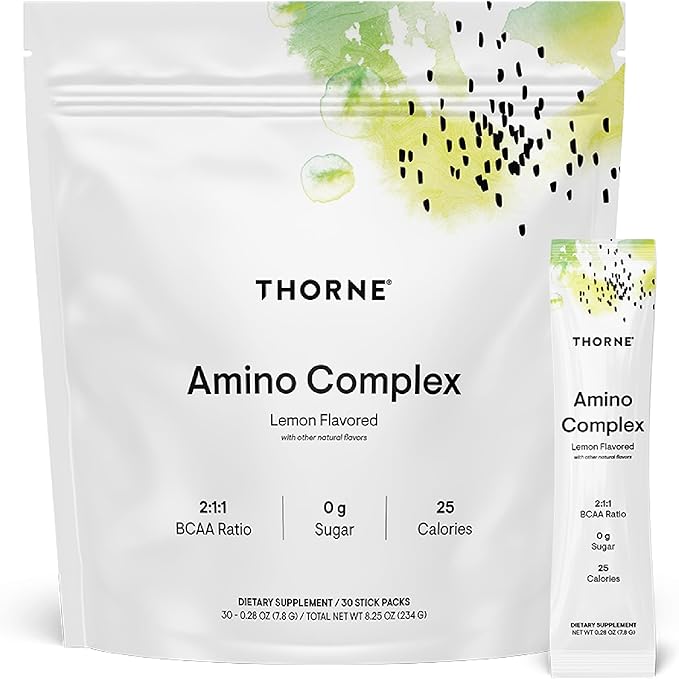 THORNE - Amino Complex - Clinically-Validated EAA and BCAA Powder for Pre or Post-Workout