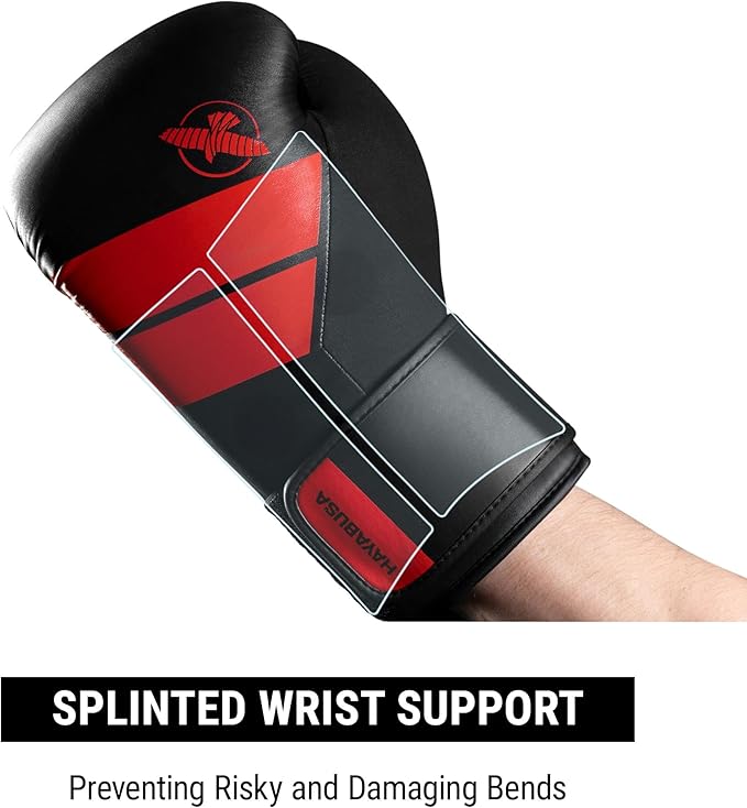 Hayabusa S4 PU Leather Boxing Gloves for Men, Women & Kids, 10oz, 12oz, 14oz, 16oz, Training