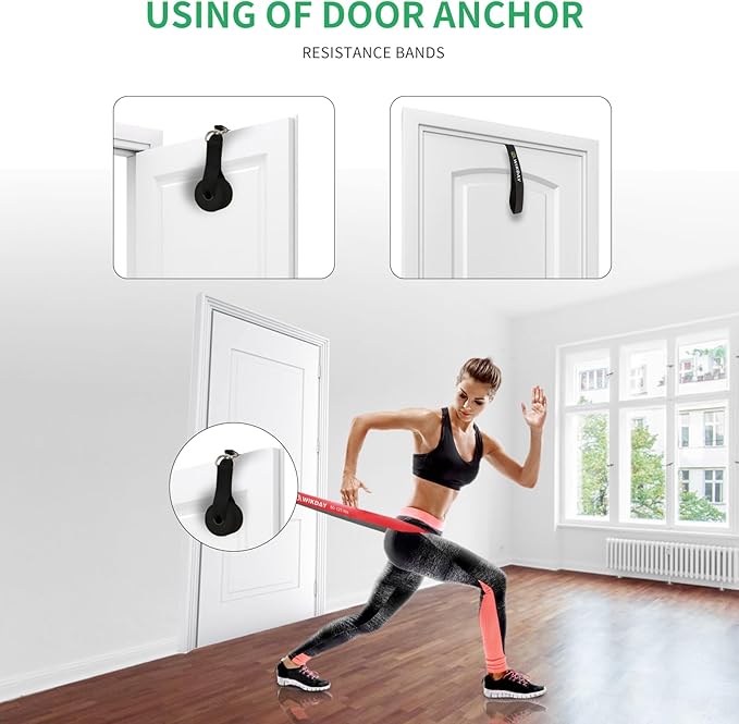 Resistance Bands, Pull Up Bands, Workout Bands for Exercise, Thick Heavy Resistance Band Set with