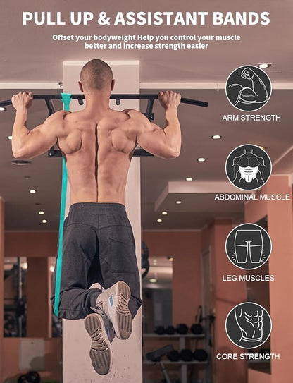 Pull Up Bands, Resistance Bands, Pull Up Assistance Bands Set for Men & Women, Exercise Workout