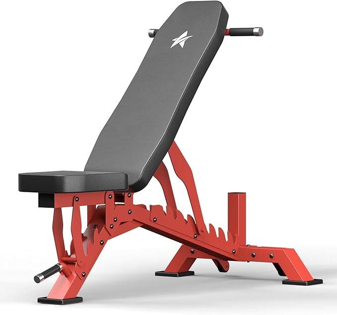 Weight Bench, Adjustable Workout Bench for Home Gym Full Body Workout, 1300LBS Weight Capacity