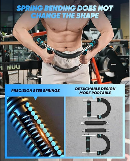 LYKAN Twister Arm Trainer, 40-100lb Adjustable Chest Workout Equipment, Arm Trainer, Twister Arm