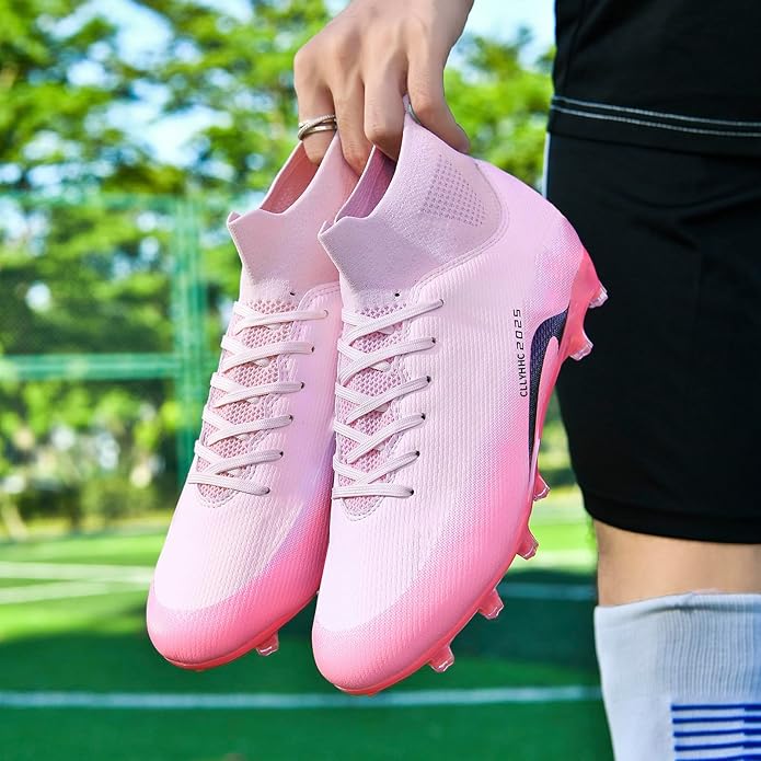 Mens Soccer Shoes Womens Indoor Outdoor Football Cleats Unisex Baseball Turf Shoe Youth Rugby Adult