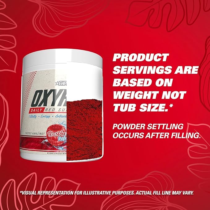 EHP Labs OxyReds Superfood Beets Powder - Nitric Oxide Supplement, Organic Beet Root Powder, Immune