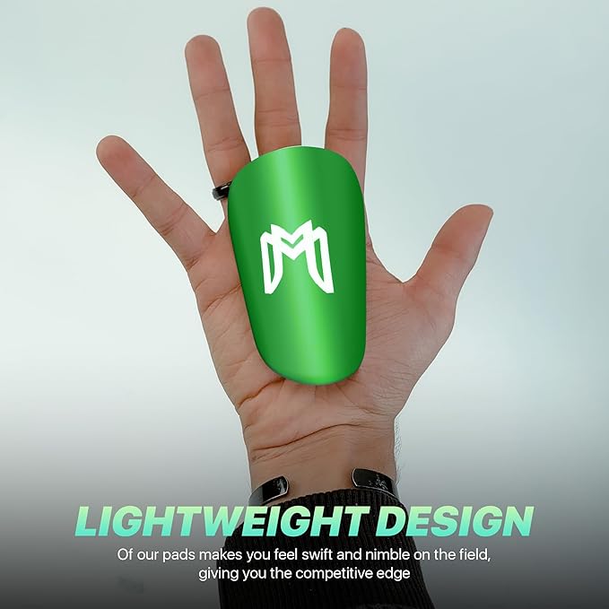 MiniGuards - Mini Shin Guards for Soccer Players - Tiny Shin Pads for Men, Women, Teens - Miniature