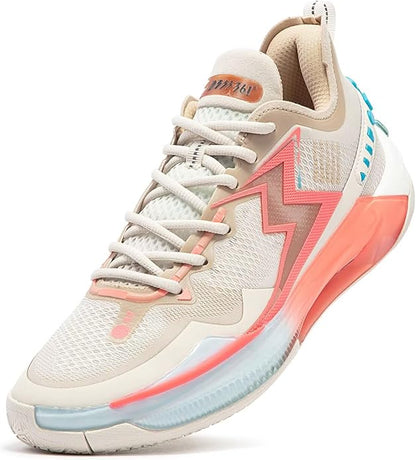 361° Big3 5.0 Quick PRO Basketball Shoes for Men Breathable Outdoor Sneakers Cushioning,Anti Slip