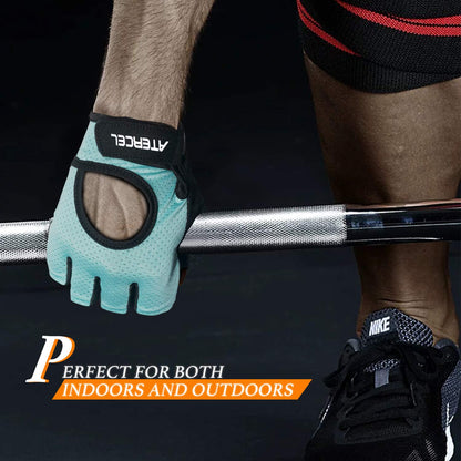 ATERCEL Weight Lifting Gloves Full Palm Protection, Workout Gloves for Gym, Cycling, Exercise