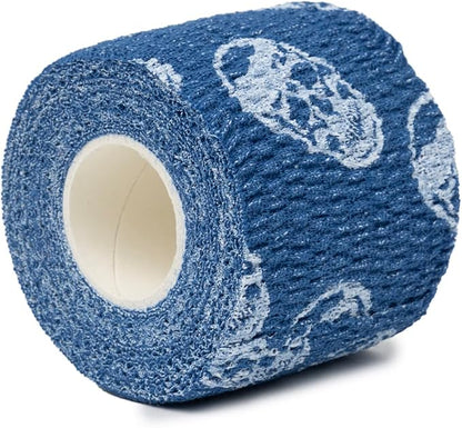 Gymreapers Hook Grip Weightlifting Tape (3 Pack) Premium Adhesive Thumb Skull Tape for Finger