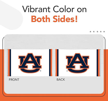 Auburn Tigers College Sports Printed Flag - NCAA Licensed - Nylon - School Banner (White) (3' x 5')