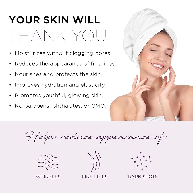Azure Cosmetics Collagen & Peptides Lifting Facial Sheet - Restoring, Smoothing & Moisturizing Face