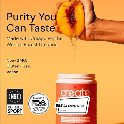 Create Creatine Monohydrate Gummies for Men & Women | 1.5g Creatine per Gummy for Muscle Strength