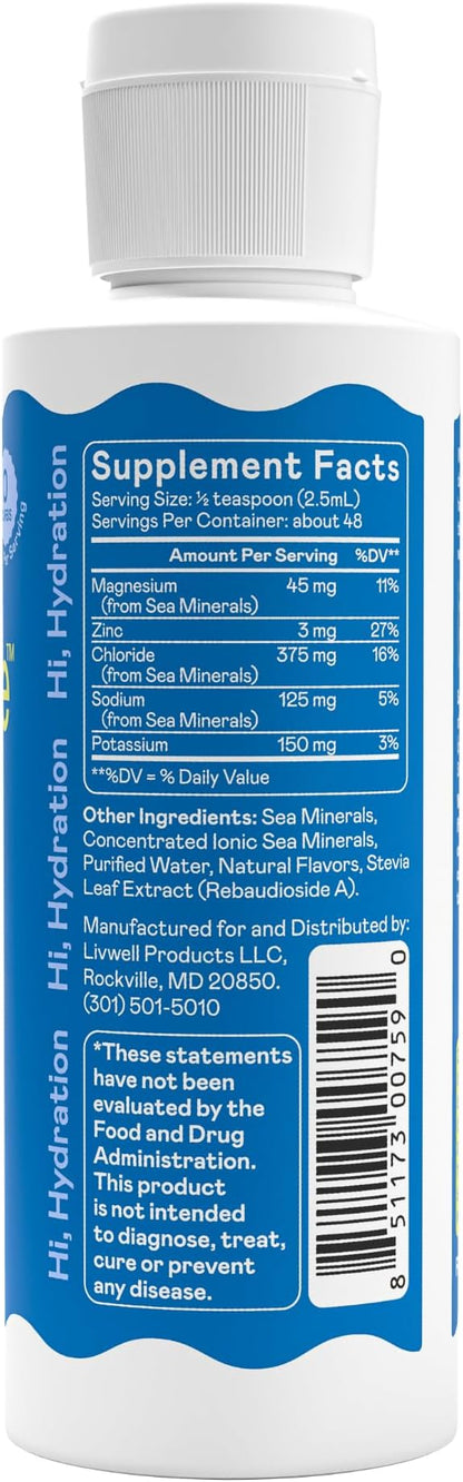 Hi-Lyte Electrolytes for Fasting, Immune Support and Rapid Hydration | Tropicals | NO Calories NO