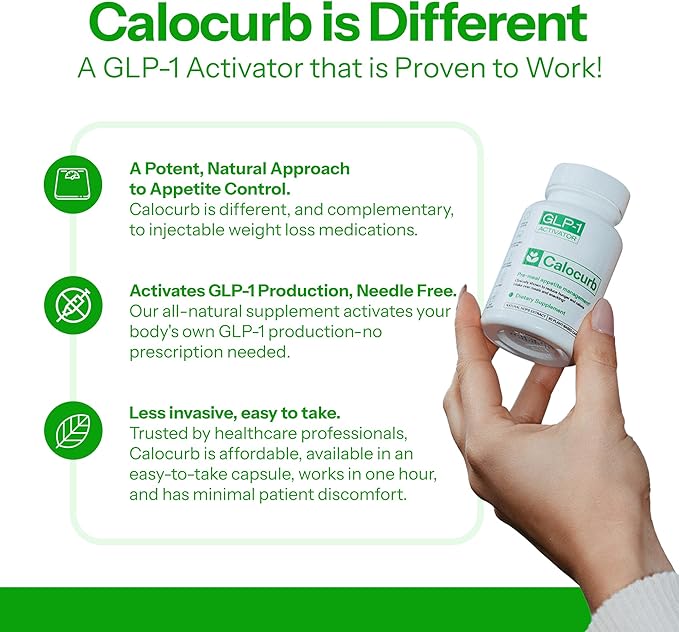 Calorie Control Supplement 6X Natural GLP-1 Activator, Official & Patented Amarasate Formula, Plant