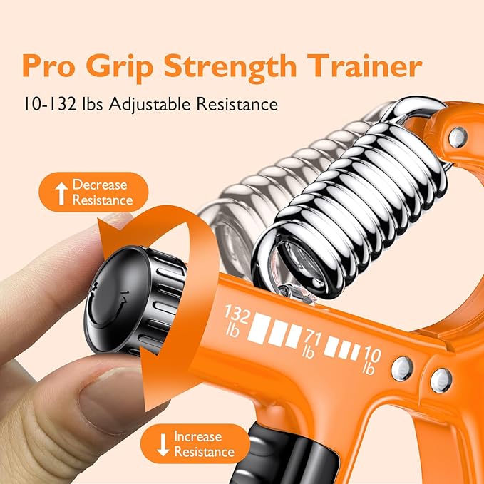 FitBeast Grip Strengthener Forearm Strengthener, Adjustable Hand Grip Strengthener for Strength