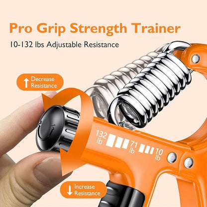FitBeast Grip Strengthener Forearm Strengthener, Adjustable Hand Grip Strengthener for Strength