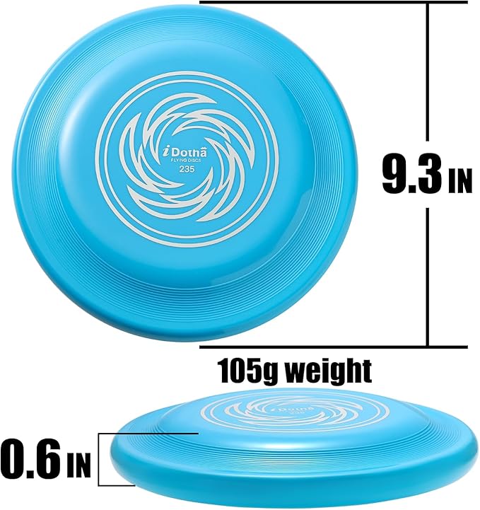 Sports Flying Disc - Compeition Flying Discs for Beach, Backyard, Lawn, Park, Camping and More
