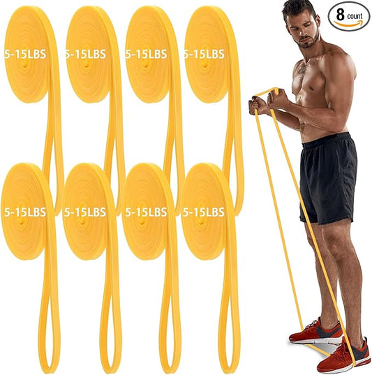8 Pcs Resistance Bands Pull up Bands Pull up Assistance Bands Exercise Workout Bands for Working