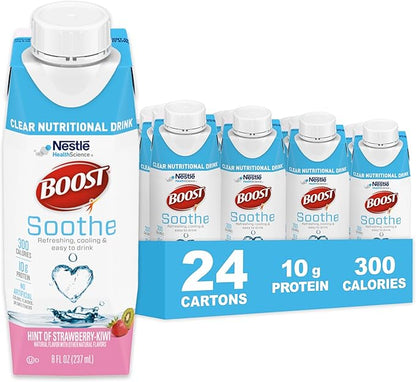 BOOST Soothe Clear Nutritional Drink ??Cooling sensation - 300 Calories - 10 g Protein from Whey