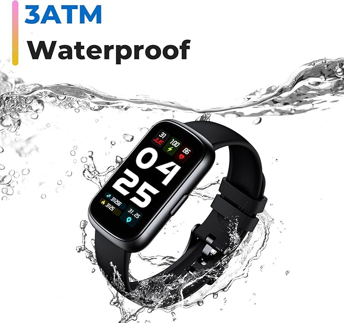 Fitness Tracker Smart Watch, 1.47" Full Touch Health Tracker with 24/7 Heart Rate & Blood Oxygen
