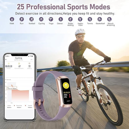 Fitness Tracker with 24/7 Heart Rate,Blood Oxygen Blood Pressure Sleep Monitor, Activity Trackers 5