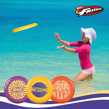 Wham-O Frisbee Cool Flyer Flying Disc, 9.95 Inch Sports Disc Lightweight Durable for Outdoor Beach