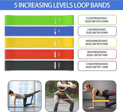 Resistance Bands,Exercise Bands,Resistance Bands for Working Out with Handles for Men and