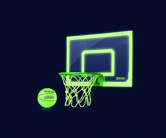 SKLZ Pro Mini Indoor Basketball Hoop - Over The Door ??Portable - Great For Home, Dorms, Offices