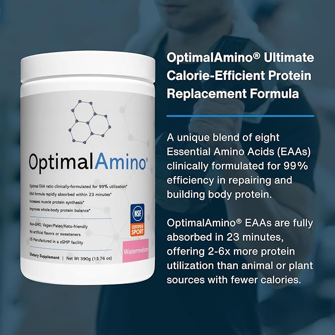 Amino Acid Powder | 99% Utilized Essential Amino Acid (EAA) Supplement | Pre/Post Workout & Muscle