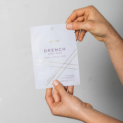 Karuna Skin - DRENCH Hydrating Sheet Mask, Pore-Minimizing Facial Skin Care Products, Hydrating