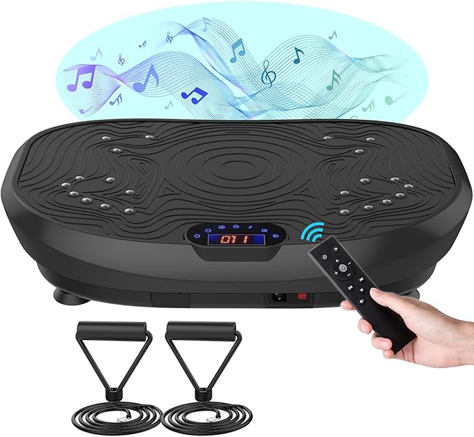AXV Vibration Plate Exercise Machine Whole Body Workout Power Vibrate Fitness Platform Vibrating